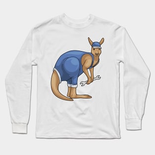 Kangaroo Mechanic Tool Long Sleeve T-Shirt